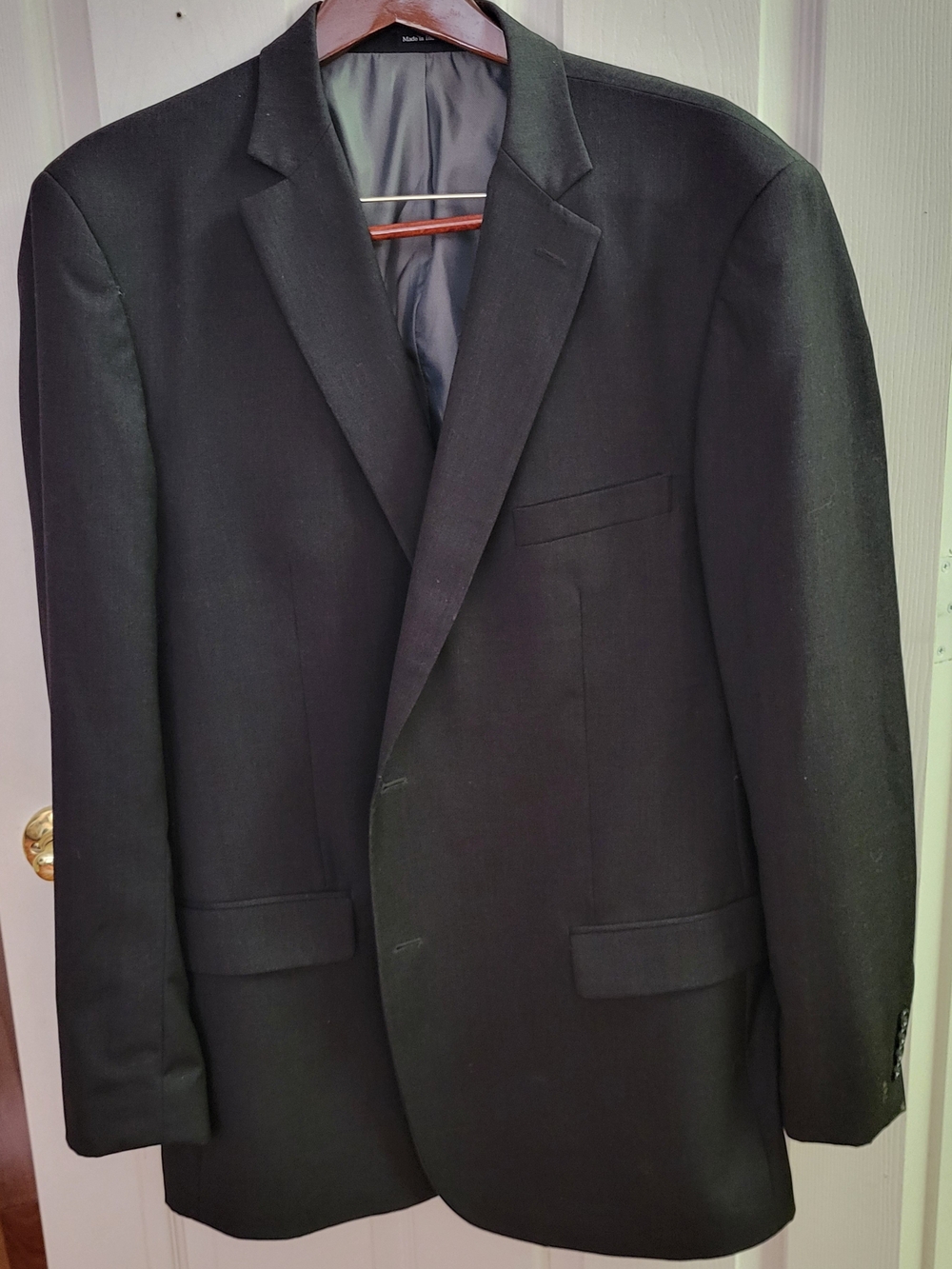 Men's Classic Black Suit Blazer